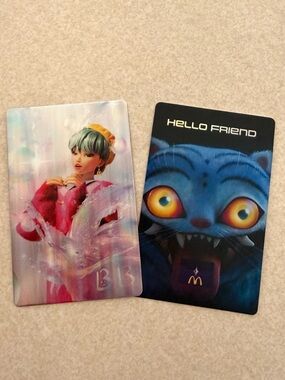 Rare Saja Boys Kpop Demon Hunters McDonald's holographic collectors card